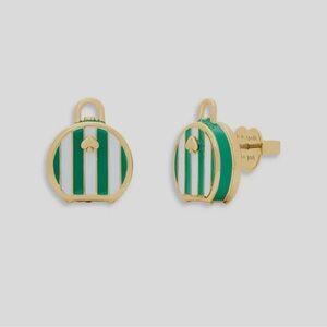 KATE SPADE Away We Go Suitcase Earrings